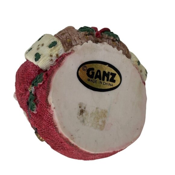 Vintage Ganz Santa Claus Head Pillar Candle Holder - Picture 8 of 11